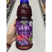 ราคา Grape Juice Cocktail From Concentrate Made With Concord Grapes ( Langers Brand ) 946 Ml. น้ำองุ่น 25% ( ตรา แลงเจอร์ส ) (22914185254)