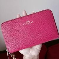 ราคา COACH/กระเป๋าสตางค์2ซิป(มือสอง)แท้100% (17874806970)