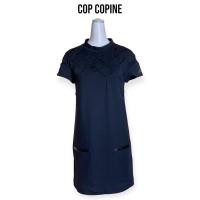 ราคา Cop Copine เดรสแขนสั้นสีดำ (28633816772)