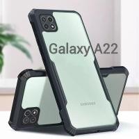 ราคา M22(พร้อมส่งในไทย)เคสกันกระแทกขอบสีหลังใสSamsung Galaxy M32/Galaxy A22 5G/Galaxy A22 4G/M22 (27073113778)