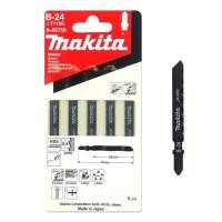 ราคา Makita B-24 ใบเลื่อยจิ๊กซอ สำหรับตัดเหล็ก 0.5-2มม. (A-85759) ใบเลื่อยจิ๊กซอว์ท้ายแหลม 1แพ็คเกจบรรจุ x5ใบ (2839436787)