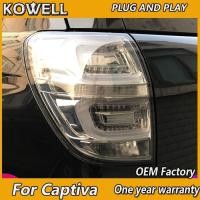 ราคา KOWELL Car Styling for Chevrolet Captiva 2009-2012-2016 Taillights Captiva Tail Lamp Rear DRL Fog B (49454457158)