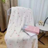 ราคา ผ้าห่ม ผ้าสักหลาด ขนาดเล็ก พิมพ์ลายการ์ตูนพีช สีขาว สําหรับสํานักงาน โรงเรียน ห้องเรียน (18095122533)