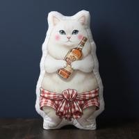 ราคา แมวขี้เมา ทาสแมว ตุ๊กตาไดคัท พิมพ์สองด้าน หมอนตุ๊กตา ของขวัญ Calico แมวสามสี Caracal เมนคูน Persian เปอร์เซีย (43977599028)