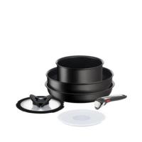 ราคา TEFAL ชุดเครื่องครัวกระทะถอดด้าม 6 ชิ้น Ingenio Unlimited รุ่น L7819022 สีดำ (16998296461)