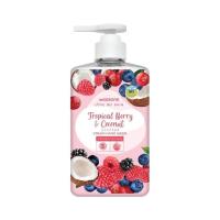 ราคา ลดเพิ่ม 30% watsons Tropical Berry & Coconut scented เลิฟ มายสกิน ทรอปิคอลเบอร์รี่ โคโคนัทเซ็นเท็ด ครีม แฮนด์วอช 500ML (41552024786)