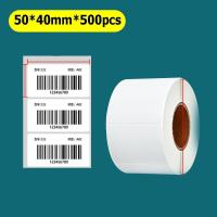 ราคา LabelMore 5ม้วน 50x40mm 500ดวง Thermal Label สำหรับพิมพ์ฉลากสินค้า ด้วยเครื่องพิมพ์ฉลากความร้อน (25553262308)