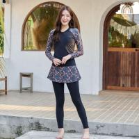 ราคา ชุดว่ายน้ำ เล่นสวนน้ำ ทะเล ผ้าดีมากกันUV ได้ทั้งเซ็ตใส่สบาย (53108213284)