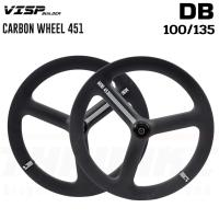 ราคา ล้อจักรยานคาร์บอน 20นิ้ว VISP CARBON WHEEL 451 (55056193131)