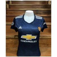 ราคา New เสื้อกีฬาผู้หญิง เสื้อบอลหญิง ทีมแมนยู คอกลม สีกรม มาใหม่ Free size 32-38 (9266646719)