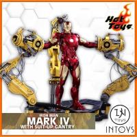 ราคา HOT TOYS - IRON MAN MARK 4 SUIT​ UP / MARK IV WIYH SUIT-UP GANTRY - MMS462D22 [ DIE CAST ] : IRON MAN 2 @ INTOYS​ KORAT​ (12319996782)