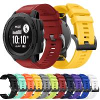 ราคา สายนาฬิกาข้อมือซิลิโคน 22 มม. สําหรับ Garmin Instinct 2 EPIX Fenix 7 6 6 Pro Approach S62 S60 945 935 (15457352837)