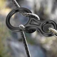 ราคา รูปที่ 8 Descender Ring Climbing Aviation Aluminium 35KN - SN-35 - สีดํา (44957749115)
