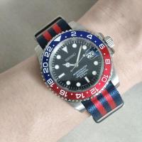 ราคา Seiko Modify Submariner Pepsi Nato Strap (45902098052)