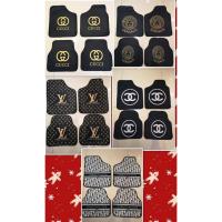 ราคา พรมรถยนต์ พรหมปูพื้นรถ พรมรถยนต์ ด้านบนเป็นพรหม ด้านล่างเป็นยาง ใส่ได้กับทุกรุ่น 1 เซท มี 4 ชิ้น (8056159971)