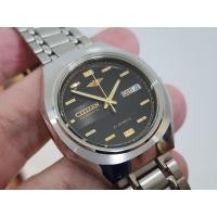 ราคา นาฬิกา Vitnage Citizen Automatic Day/Date Black Dial Men Watch 71-0911 (25605611991)