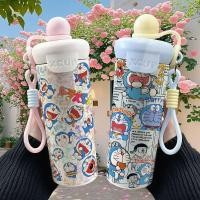 ราคา Doraemon/Doraemon Stainless Steel Float Straw Thermos Cup/ytjyd (52006637110)