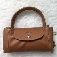 ราคา Longchamp le Pliage Cuir Size S สี Natural (26325014)