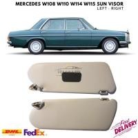 ราคา For Mercedes W108 W110 W114 W115 Interior Sun Visor Protection Left Right 2 Pcs Car Accessories Rep (46856343436)