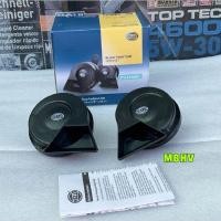 ราคา แตร หอยโข่ง สีดำ HELLA BLACK TWIN TONE 12V ตัวท็อป ตัวเดียวกับของแต่ง TOYOTA รหัส 3FH 007 728 831 ยี่ห้อ HELLA แท้ (24163570697)
