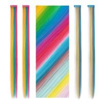 ราคา ไฮไลท์ผม สีรุ้ง หลากสี วิก ช่อไฮไลท์ เรนโบว์ วิกผม แฮร์พีช ผมปลอม ผมตรง Colorful Hair Highlight Rainbow LGBT PRIDE LGBTQ (27450105190)