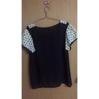 ราคา เสื้อคอบัวสีดำชีฟอง (1156619874)