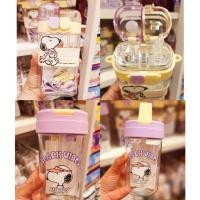 ราคา Miniso กระบอกน้ำพกพาสนูปปี้ ดีไซร์น่ารักพร้อมสาย ลิขสิทธิ์แท้ (25482771779)