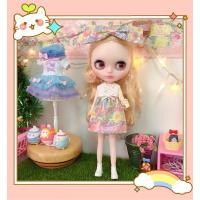 ราคา ชุดไซค์ตุ๊กตาบลายธ์ พร้อมส่ง แถมต่างหูคละสี (8162597226)