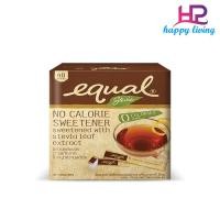 ราคา Equal Stevia อิควล สตีเวีย หญ้าหวานธรรมชาติ ใช้แทนน้ำตาล 1 กล่อง บรรจุ 40 ซอง [y2677] (5079051866)