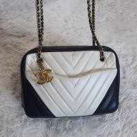 ราคา Chanel LambskinChevron bagของแท้มือสอง (43328608295)