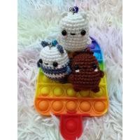ราคา พวงกุญแจ We Bare Bear แฮนด์เมด (56052879625)