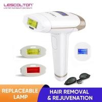 ราคา Lescolton อุปกรณ์กําจัดขนด้วยเลเซอร์ 2-in-1, เครื่องกําจัดขน IPL, หน้าจอ LCD, เครื่องกําจัดขนถาวร T009I (57001507609)