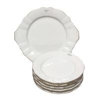ราคา Emanuel Ungaro Paris Contemporary Plates Set 6pc. ชุดจานขนม ผลไม้ (56106131753)