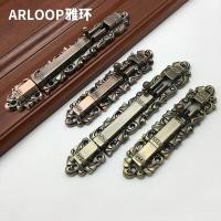 ราคา จีนย้อนยุคโบราณทองแดงสายฟ้ากลอนประตูหัวเข็มขัดล็อคประตูกลอนประตูความปลอดภัยล็อคประตูป้องกันการโจรกรรมกลอนประตูไม้สมัยเก่า (45605672295)