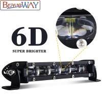 ราคา BraveWay 8 "6D Reflector Super Slim LED Light Bar Spot Beam ขับรถหมอก Offroad 4WD UTV 4X4 (41003184206)