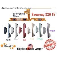 ราคา [Cellnet] Samsung S20 Fe 4g G780 / S20 Fe 5g G781 On Off Volume Ribbon Flex Power Button Volume Button Senang Ditekan (26080241129)