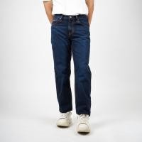ราคา DAPPER กางเกงยีนส์ทรงตรงสีน้ําเงิน - J11551 (40906345278)