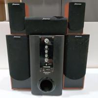 ราคา (ส่งฟรีไม่ต้องใช้โค้ด) ชุดลำโพง Sherman SB-55B : Active Speaker Home Cinema ระบบ 5.1 CH (มือสอง) (6336084450)
