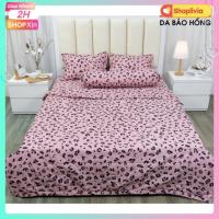ราคา ผ้าปูที่นอนสวยมาก ขนาด 1m4x2m, 1m5x2m, 1m6x2m, shoplivia hcm-PINK LEOPARD PATTERN (45306117777)
