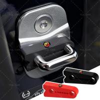 ราคา 1/4pcs รถประตูล็อคเสียง Damper ประตูรถ Shock Absorbing Pad สําหรับ FIAT ABARTH 500 500L 124 Spider Coupe Panda Doblo FR (50057291624)