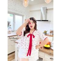 ราคา เสื้อระบายแขนตุ๊กตา สาวอวบ (27370488545)