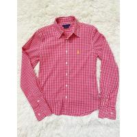 ราคา เสื้อเชิ้ต Polo (มึป้าย) ลายสก็อตสีแดง ไซส์ MM อกเสื้อ 35 นิ้ว (7786069410)