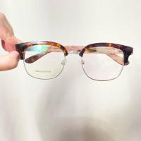 ราคา กรอบแว่น ขาไม้แท้ 1,190฿ขาสปริง Design in Italy ▪️สไตล์คลับมาสเตอร์▪️ หน้ากว้างใส่สบาย( 7006 ) (25213083123)