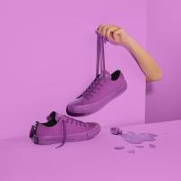 ราคา converse x O.P.I สีม่วง size : UK 4 ( มือสอง ) (9531332016)
