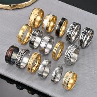 ราคา แหวนแฟชั่นสำหรับผู้ชาย ทำจากไทเทเนียมและเหล็ก มาพร้อมแหวนคู่ เครื่องประดับทันสมัย (56657767444)