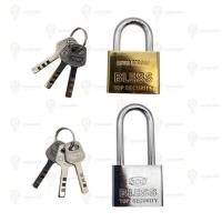ราคา สะเดาะไม่ได้ แม่กุญแจลูกปืน สี เงิน / ทอง BLESS กุญแจล็อคอย่างดี แม่กุญแจพร้อมลูก KD-0108 (27627622361)