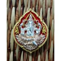 ราคา เหรียญพุทธศิลป์ พระพิฆเนศ รุ่น เงินล้าน ประทานพร หลวงพ่อเงิน พุทธโชติ วัดท้ายน้ำ จ.พิจิตร (หมายเลขมงคล 34) (22658264981)