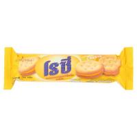 ราคา HOT โรซี่ แครกเกอร์สอดไส้ครีม รสชีส 110กรัม Rosy Cheese Flavored Cream Sandwich Crackers 110g (8975093759)