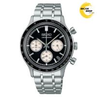 ราคา SEIKO Quartz Chronograph นาฬิกาข้อมือผู้ชาย (ไซโก) รุ่น SSB479P ขนาด 38.7 mm สีดำ (42429554070)