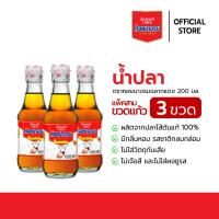 ราคา น้ำปลาแท้ ตราหอยนางรม ฉลากแดง ขนาด 200 ml. [1 แพ็ค / 3 ขวด] (8814773568)